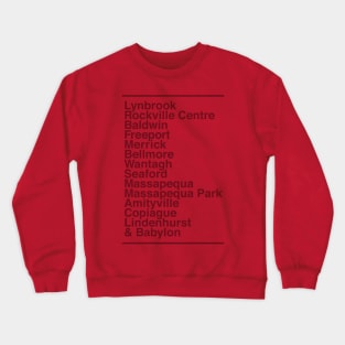 LIRR Babylon Line Crewneck Sweatshirt